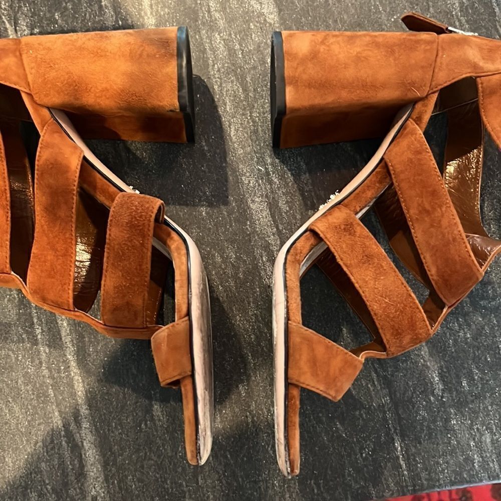 Prada Cage Sandal with Block Heel - Picture 4 of 7